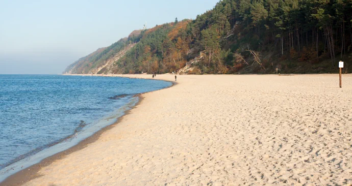 dojazd plaża Międzyzdroje
